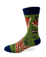 Load image into Gallery viewer, 'Bacon Makes Everything Better' Men's Novelty Crew Socks