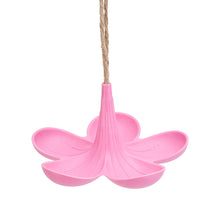 Load image into Gallery viewer, Bamboo Bird Feeder - Pink