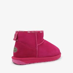 Barbie Stinger Micro Women's Sheepskin Boot Pink - EMU Australia