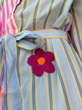 Load image into Gallery viewer, 'Be Happy' Embroidered Cotton Dress