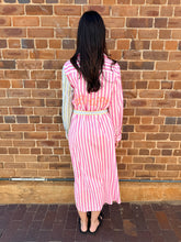 Load image into Gallery viewer, 'Be Happy' Embroidered Cotton Dress
