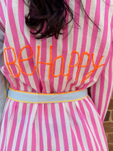 Load image into Gallery viewer, 'Be Happy' Embroidered Cotton Dress
