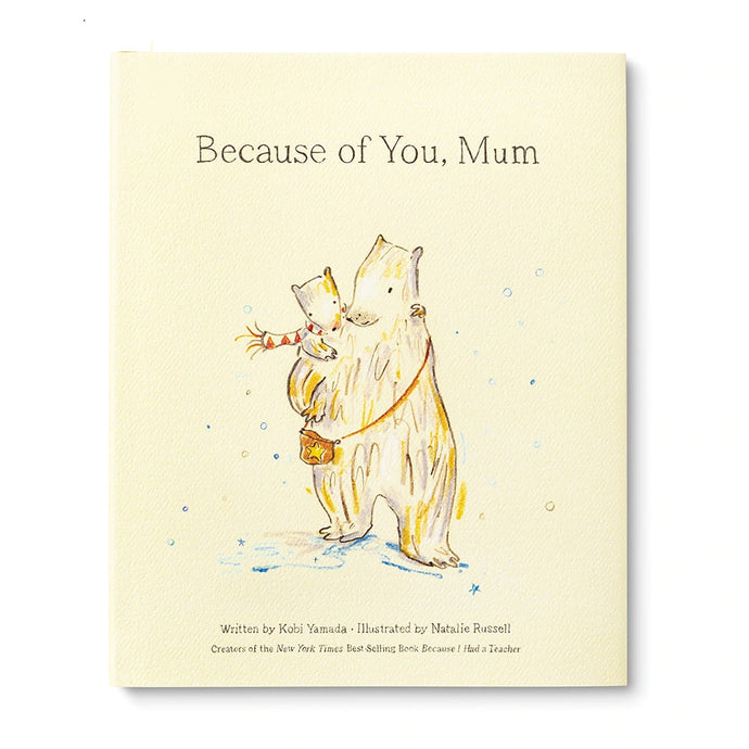 'Because Of You Mum' Book