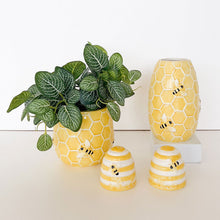Load image into Gallery viewer, Bee Hive Salt &amp; Pepper Shakers