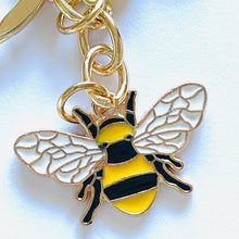 Load image into Gallery viewer, Bee Key Ring