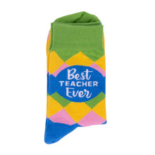 Load image into Gallery viewer, Best Teacher Ever Socks