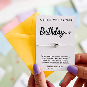Birthday Mini Wish Bracelet