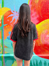 Load image into Gallery viewer, Black Acid Wash 'Cowboys and Country Music' T-Shirt - By Frankie