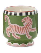 Load image into Gallery viewer, Tiger Ceramic Candle - Black Cedar &amp; Fig