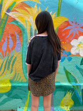 Load image into Gallery viewer, Black &#39;Lucky Star&#39; Acid Wash T-Shirt - By Frankie