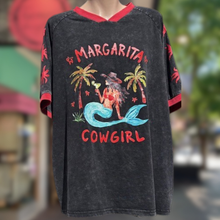 Load image into Gallery viewer, Black 'Margarita Cowgirl' T-Shirt - By Frankie