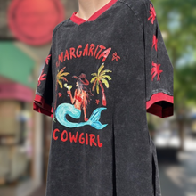 Load image into Gallery viewer, Black 'Margarita Cowgirl' T-Shirt - By Frankie