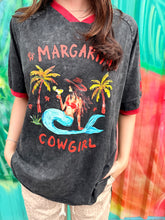 Load image into Gallery viewer, Black 'Margarita Cowgirl' T-Shirt - By Frankie