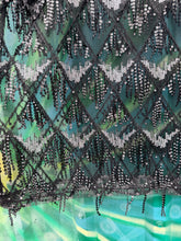 Load image into Gallery viewer, Black Sequin Tassle Top - By Frankie