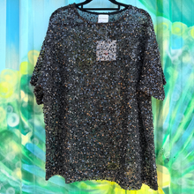 Load image into Gallery viewer, Black Sequin Knit Top - By Frankie