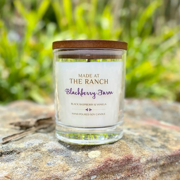 'Blackberry Farm' Spring Special Release Large Candle - Made At The Ranch
