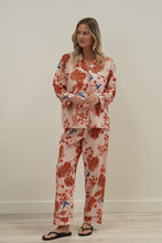 Load image into Gallery viewer, Bloom &amp; Flight Blush Pink Long PJ Set