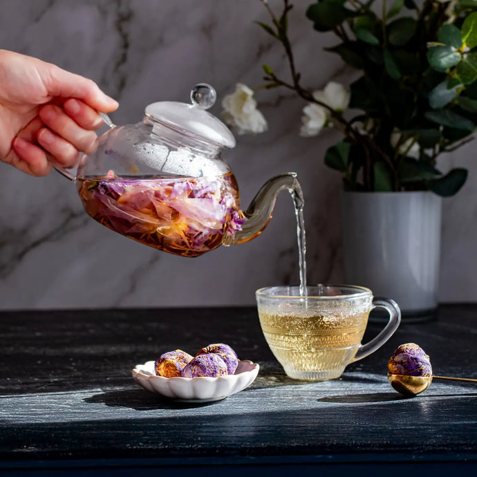 Blue Lotus Blooming Tea Balls - Better Tea Co.
