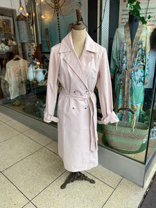 Blush Tan Full Length Trench Jacket - By Frankie