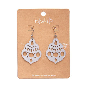 Silver Boho Chandelier Drop Earrings - Erstwilder