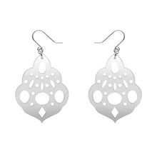 Load image into Gallery viewer, Silver Boho Chandelier Drop Earrings - Erstwilder