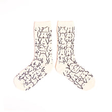 Load image into Gallery viewer, 'Boot Scootin' Boobies' Boob Pattern Socks - Womens