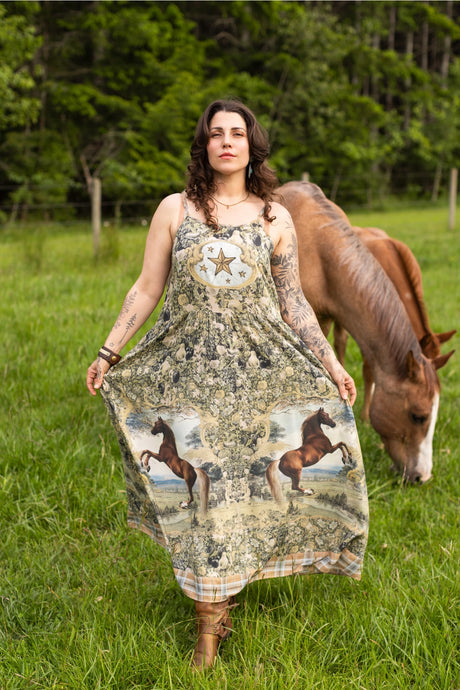 'Born To Run' Bohéme Slip Dress - Market of Stars