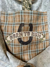 Load image into Gallery viewer, &#39;Born To Run&#39; Linen Tote Bag - Market of Stars