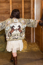 Load image into Gallery viewer, &#39;Born To Run&#39; Pixie Duster Cropped Kimono - Market of Stars