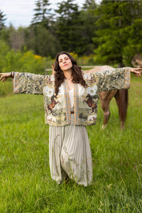 'Born To Run' Pixie Duster Cropped Kimono - Market of Stars
