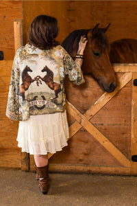 'Born To Run' Pixie Duster Cropped Kimono - Market of Stars