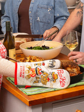 Load image into Gallery viewer, &#39;Boss Kitty Cookin&#39; Up A Storm&#39; Oven Mitt