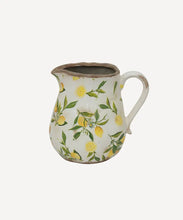 Load image into Gallery viewer, Short Botanical Lemon Jug