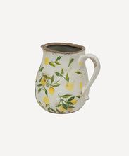 Load image into Gallery viewer, Short Botanical Lemon Jug