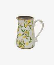 Load image into Gallery viewer, Tall Botanical Lemon Jug