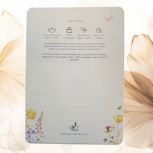 Load image into Gallery viewer, Bouquet of Flowers Blooming Tea Affirmation Gift Card - Better Tea Co.