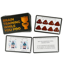 Load image into Gallery viewer, Brain Training While You Poo Cards