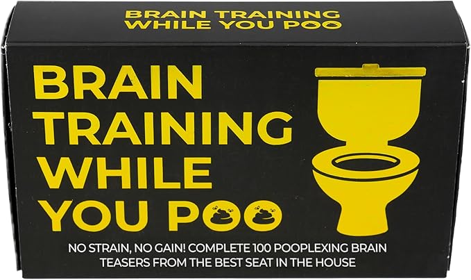 Brain Training While You Poo Cards