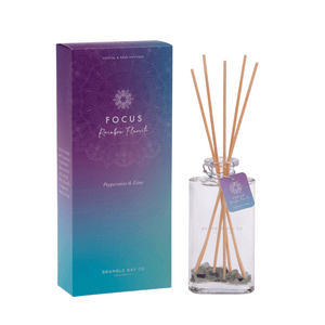 Focus Rainbow Fluorite Crystal Boho Diffuser