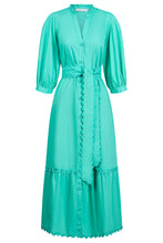 Load image into Gallery viewer, Mint Brasilia Button Maxi Dress
