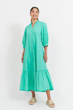 Load image into Gallery viewer, Mint Brasilia Button Maxi Dress