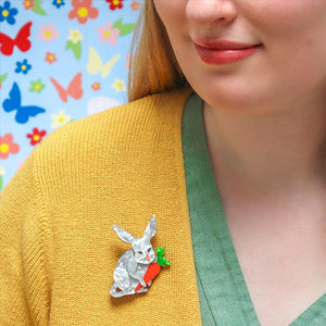 Brave Easter Bilby Brooch - Erstwilder Hoppy Easter