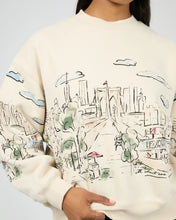 Load image into Gallery viewer, Brooklyn Box Crew Sweater in Cream - All About Eve