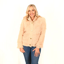 Load image into Gallery viewer, &quot;Brooklyn&quot; Pink Button Up Cardigan