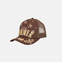 Load image into Gallery viewer, Brown Bandana Trucker Hat - Farmer By Whitney
