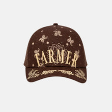Load image into Gallery viewer, Brown Bandana Trucker Hat - Farmer By Whitney