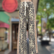 Load image into Gallery viewer, Brown Heart Dark Leopard Racer Pant - By Frankie