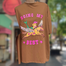 Load image into Gallery viewer, Brown 'Doing My Best' T-Shirt - By Frankie