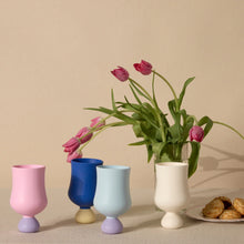 Load image into Gallery viewer, Coconut Silicone Bubble Goblet Set 2pk