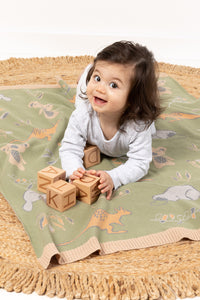 Bush Babies Baby Blanket